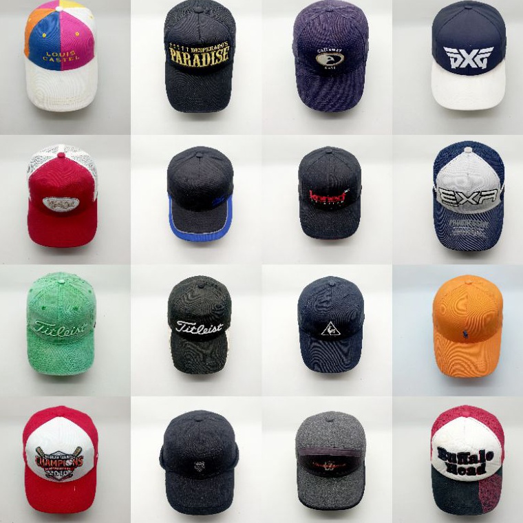 ➚ THRIFT TOPI CASUAL/GOLF - Second Branded Part 3 6571