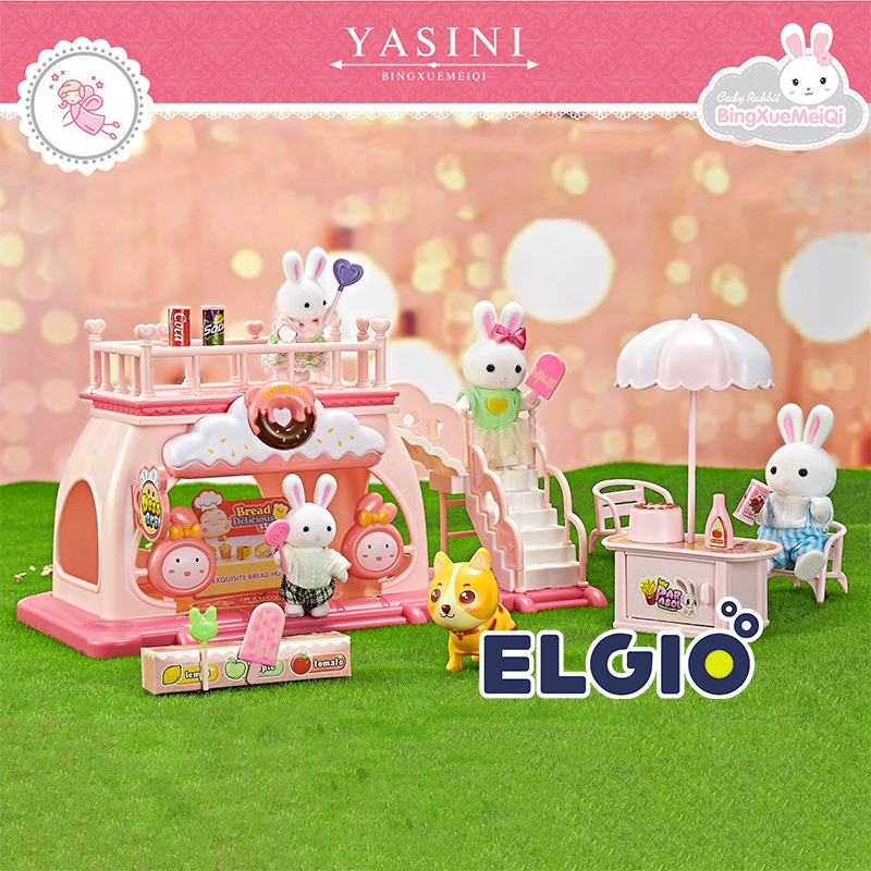 Yasini Boneka Kelinci Dessert Cabin Scene