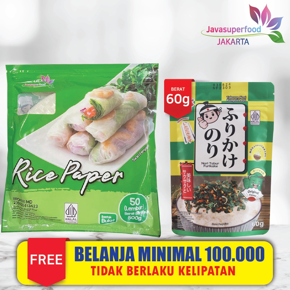 

8.8 MALL [BELI 3 GRATIS 1] Rice Paper 100G / Banh Trang High Quality Rice Paper / Kulit Lumpia Vietnam Rice Paper / rice roll spring roll