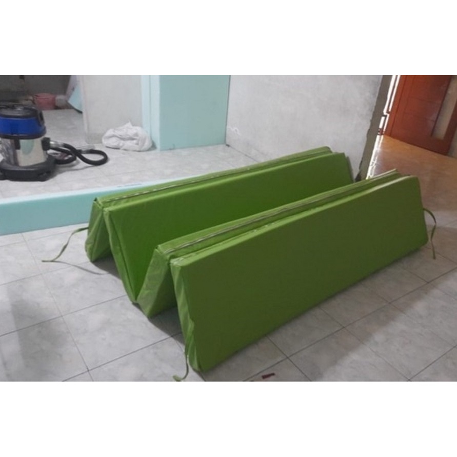 Sarung Kasur Busa INOAC Lipat Empat 180 x 200 Bahan Oscar Waterproof