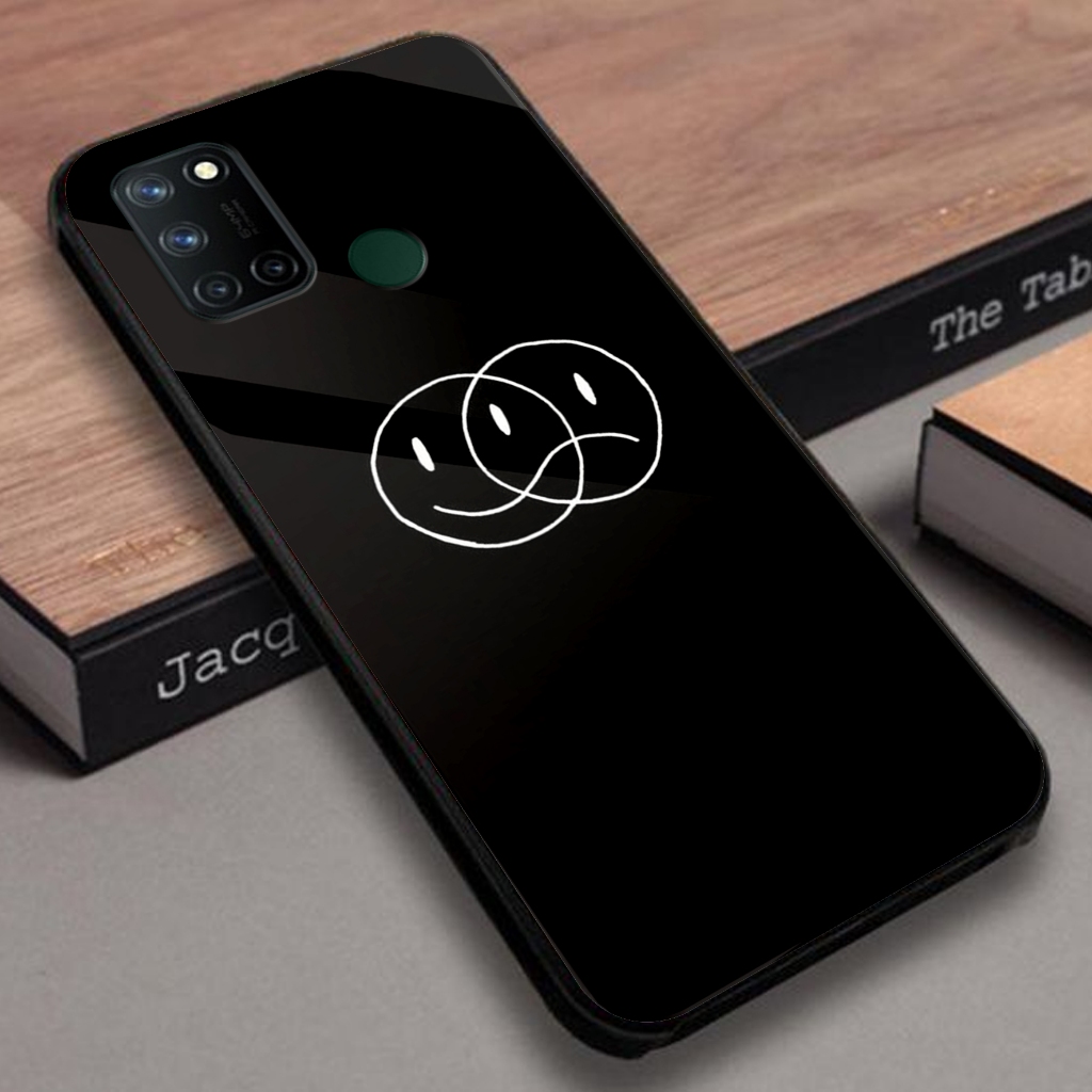 Case Realme C17 / Realme 7i - Casing REALME C17 / REALME 7I - ( Black Wallpaper ) Case 2D Glossy - C