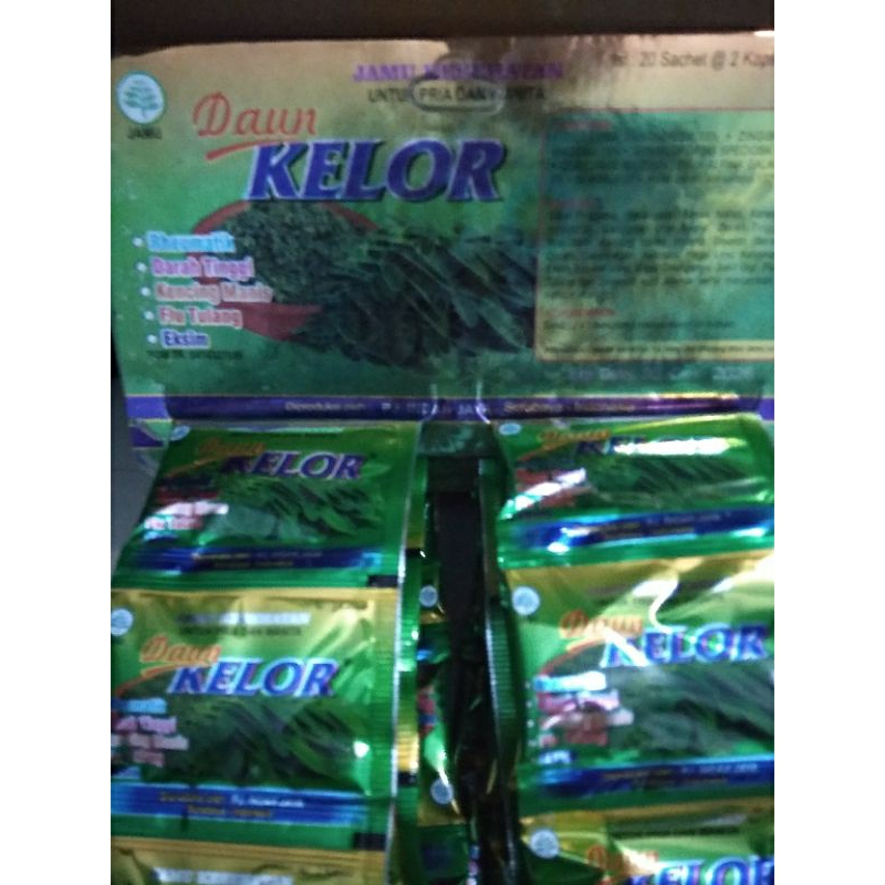 kapsul daun kelor original