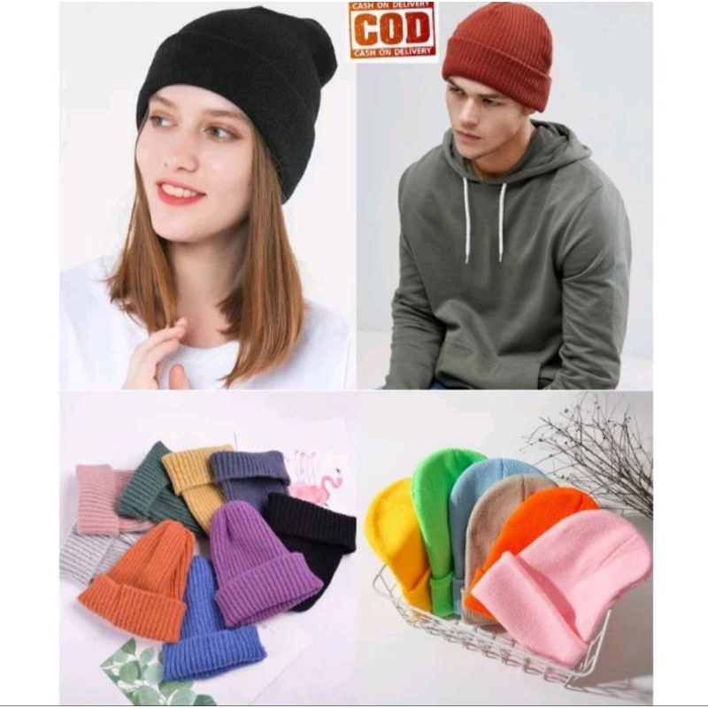 Topi Rajut Pria Wanita Dewasa