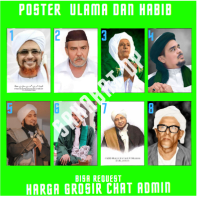Poster habib dan ulama Foto habib ulama habib nusantara poster Habaib