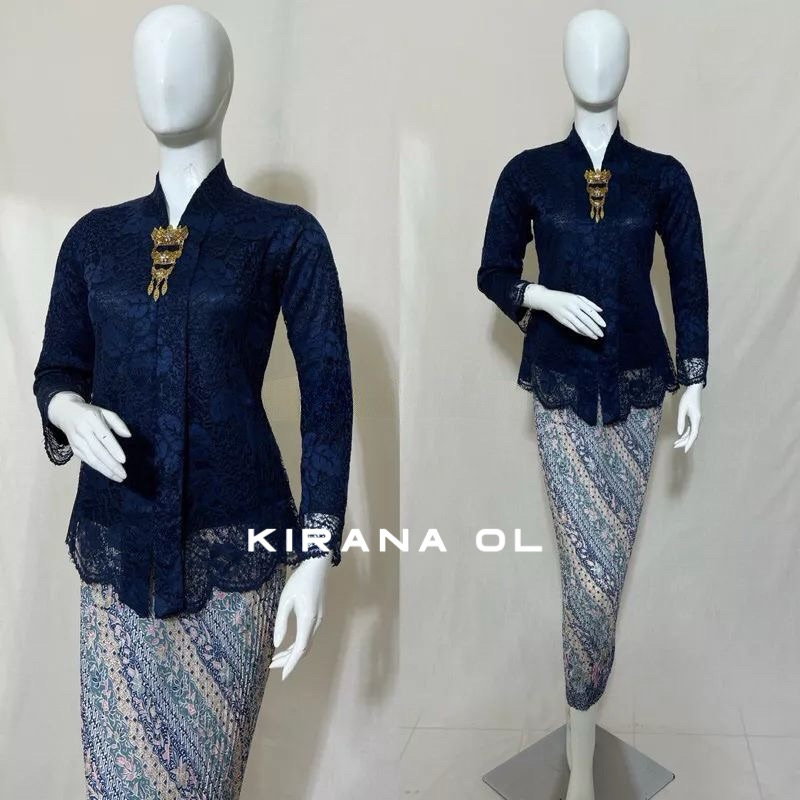 KIRANA OL - KEBAYA MODERN - KEBAYA BROKAT BUSUI MODERN - KEBAYA PESTA - KEBAYA FLOY KARTINI - KEBAYA
