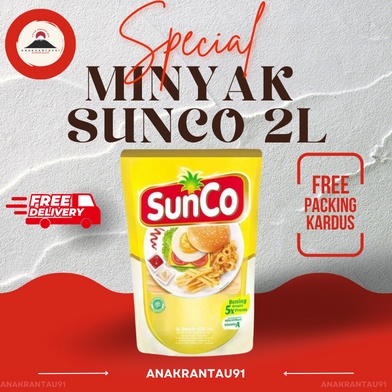

L6GKG Minyak Goreng Sunco 2 Liter Refill Minyak Goreng Pouch 5554