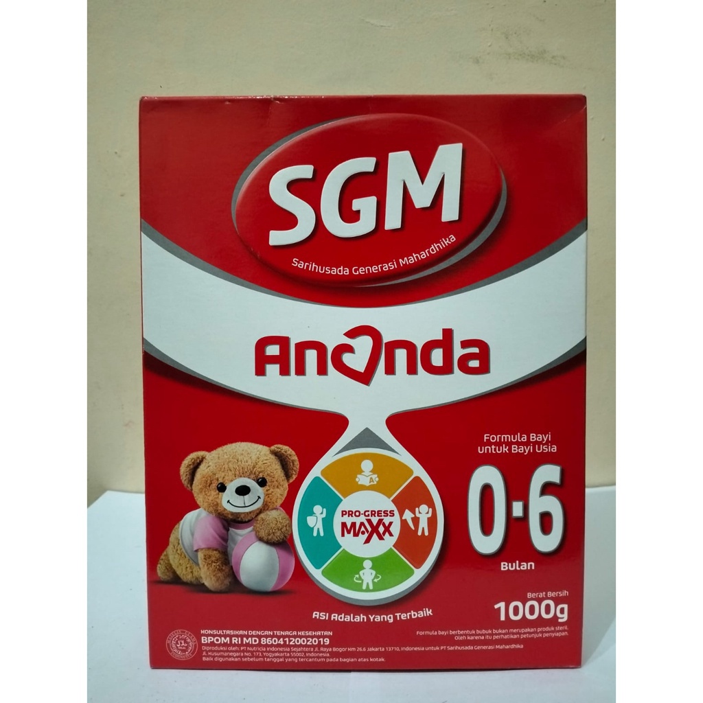 12.12 BIG SALE FASION SGM Ananda 1 Susu Formula 0-6 Bulan 1000 gr grosir