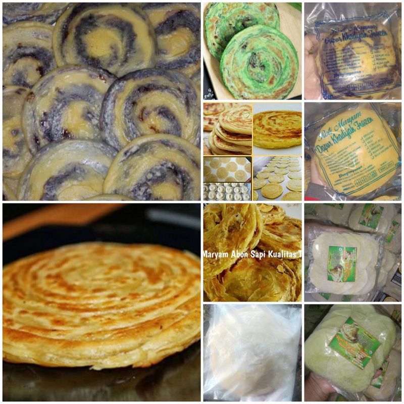 

ROTI MARYAM MINI KEJU, COKLAT PANDAN & PANDAN KEJU