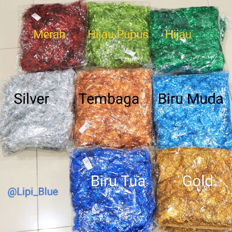 

Slenger Polos (isi 12 pcs) | hiasan hampers bingkisan kado