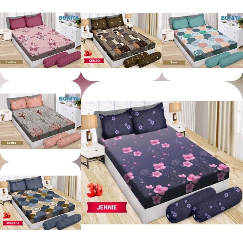 Sprei Bonita - Sprei Bonita 180x200 / Sprei Bonita Uk 180x200 Terlaris