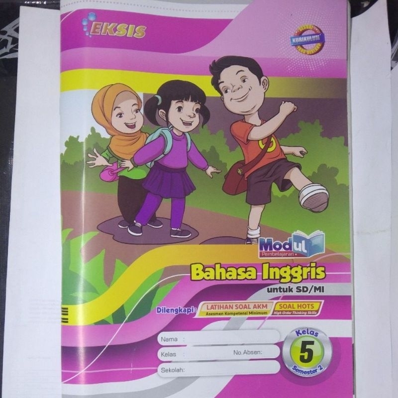 LKS SD Mi BAHASA INGGRIS KELAS 5 SEMESTER 2 kurikulum 2013