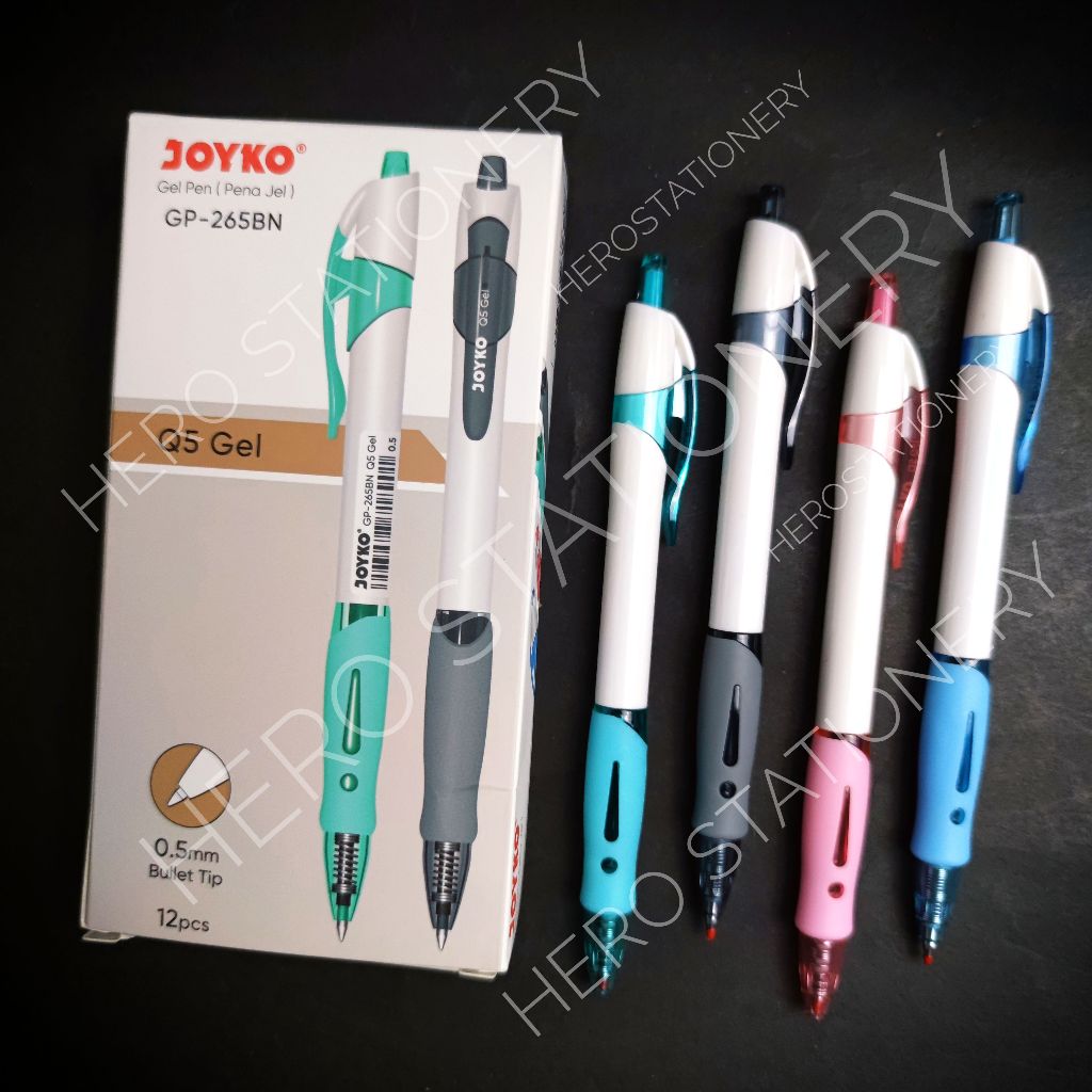 

Joyko pen Q5 gel regular tip 0.5 mm GP-265BN . 12 unit