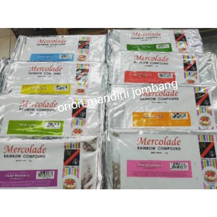 

[KODE 9N6AV] MERCOLADE COKLAAT,WHITE,RAINBOW 1 KG
