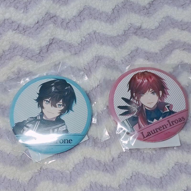 Badge Official original ver Lauren Iroas Iroas Lauren Axia Krone Krone Axia Nijisanji Thronez EDEN