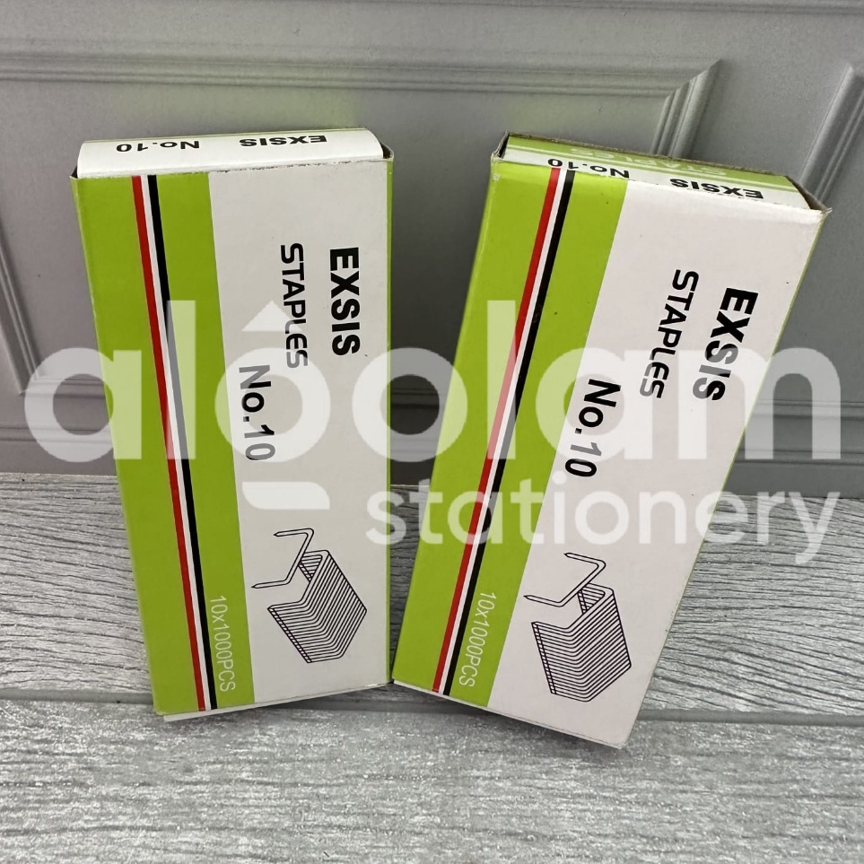 

[KODE AL6KH] SATU PACK ( 10 BOX KECIL ) Isi Staples Kecil No. 10 Murah
