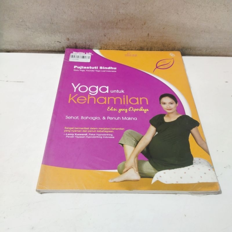 BUKU ORIGINALJudul: Yoga untuk Kehamilan Penulis: Pujiastuti Sindhu 
Penerbit: Qanita

Buku Obral Su