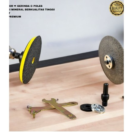 MAKTEC ALAT ADAPTOR UBAH bor ke gerinda M10 poles alat pengubah bor jadi gerinda adapter 4inch ADAPT