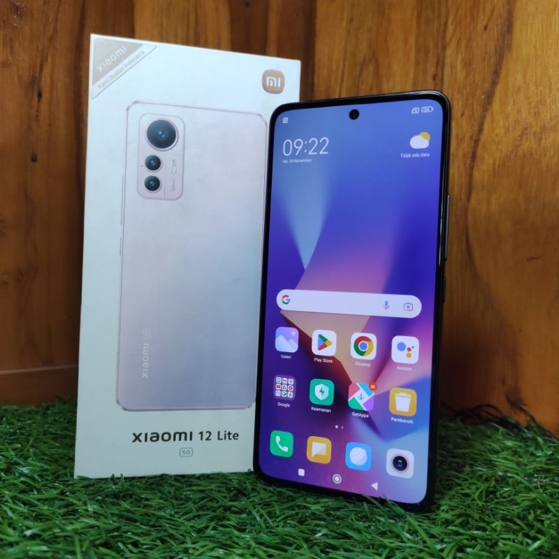 xiaomi 12 lite 5G Ram 8GB Internal 256GB HP Second Seken Bekas Fullset [murah] hp murah