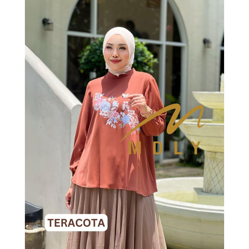 MDLY Baju Atasan Wanita Sherin Blouse by Mdly