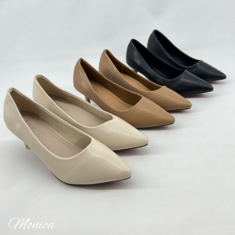 sepatu wanita model heels import (MONICA)