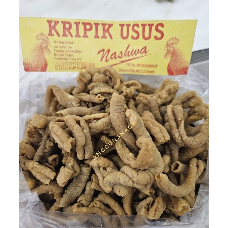 

kripik usus nashwa /kripsus /usus krispy / keripik usus