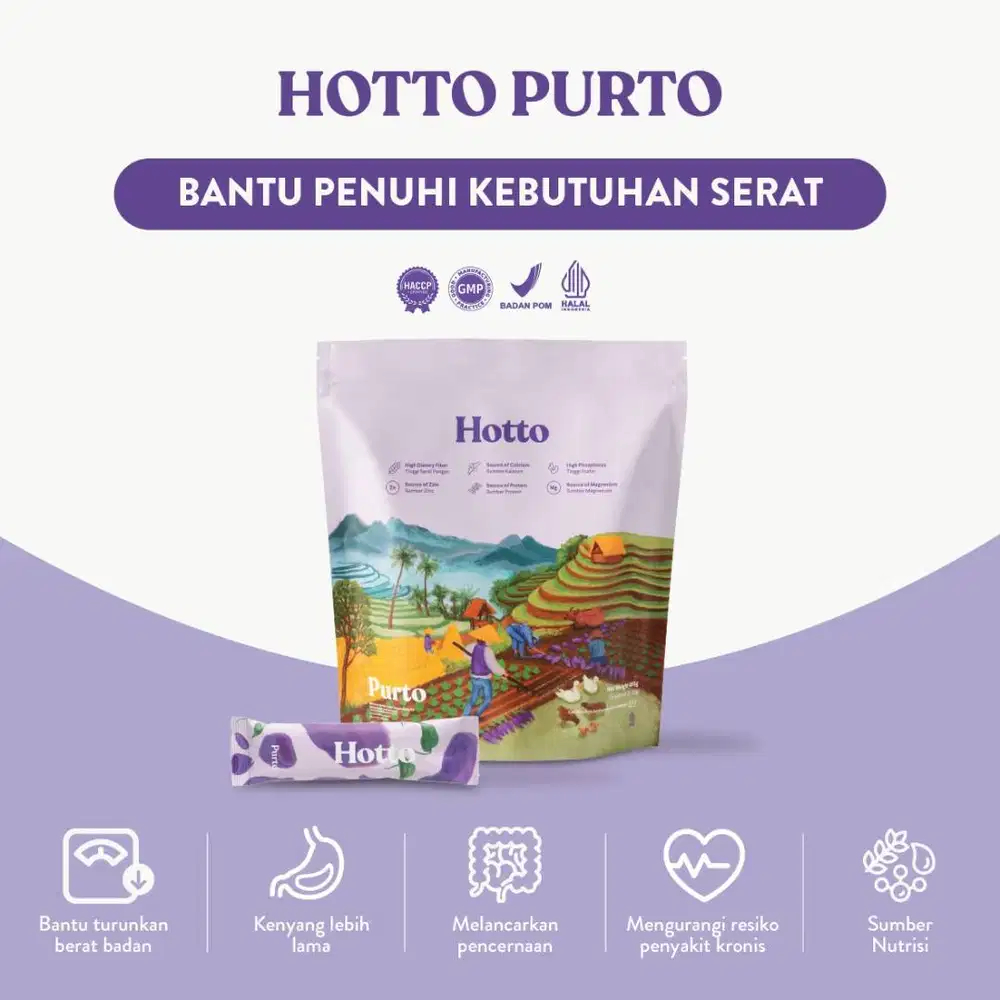 

HOTTO PURTO Multigrain Minuman Kesehatan