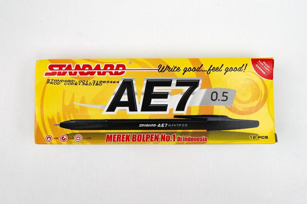 

9.9 Promo >> Pulpen Standard AE7 (12 PCS)