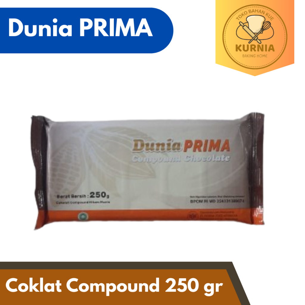 

DUNIA PRIMA COMPOUND COKLAT | COKLAT BATANGAN 250 gr