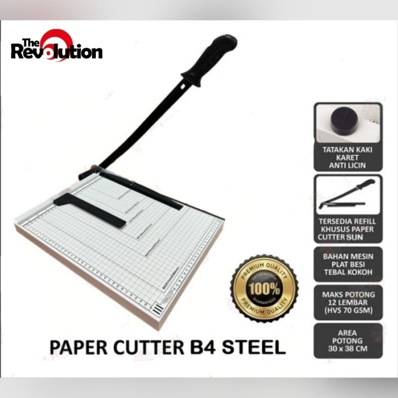 

Alat Potong Kertas ukuran B4 ( Paper Cutter B4 ) Premium