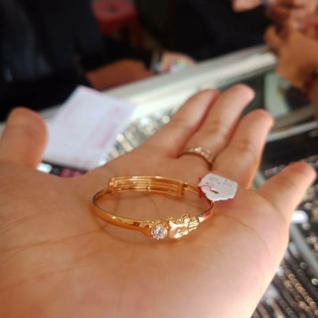 Gelang Anak Bayi Emas Asli Gelang Anak Karakter Gelang Anak Newborn Gelang Emas Untuk Anak Permata
