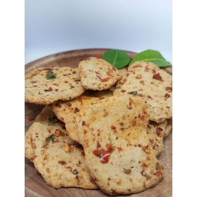 

Basreng Pedas Gurih Daun Jeruk 23Snack