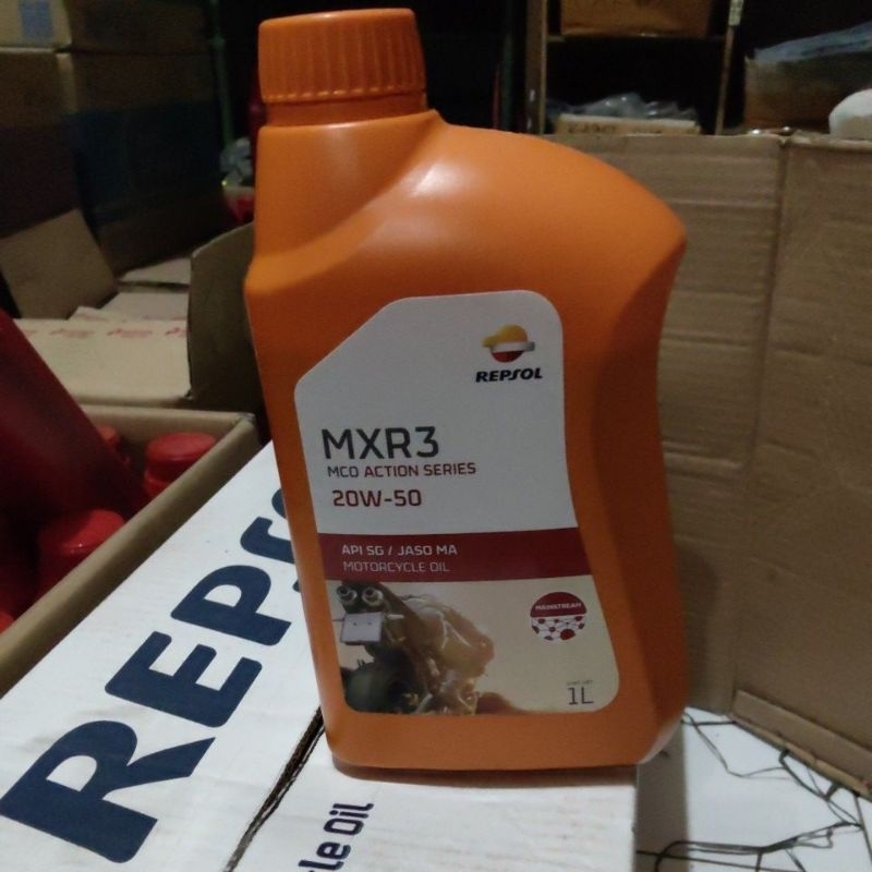 oli Repsol MRX 3 20W 50 1 liter oli motor manual 1 liter