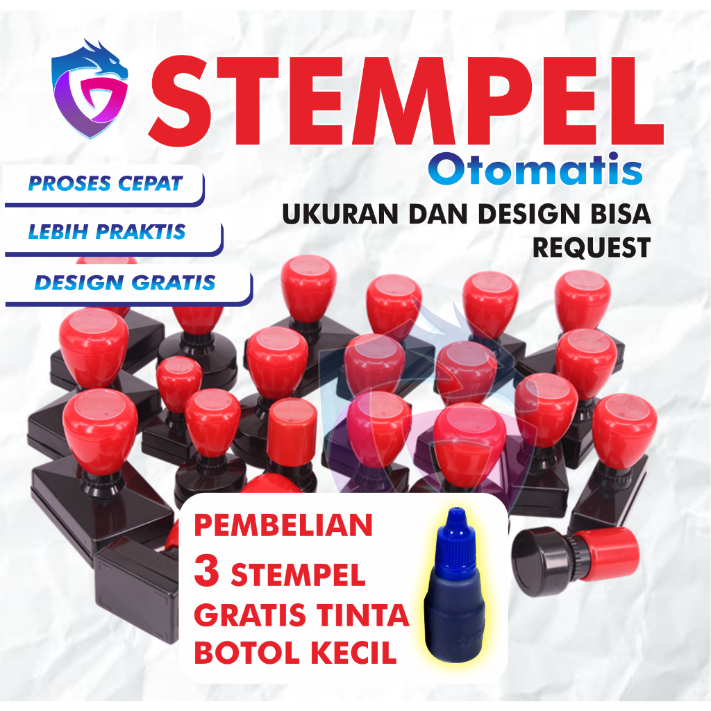 

STEMPEL WARNA / stempel otomatis / cap dokument / stamp color