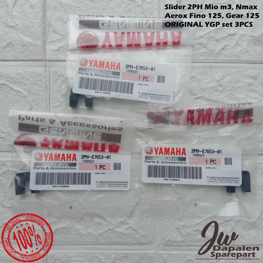Slider Rumah Roller Mio m3, Fino 125, Xeon, Nmax, Aerox Original Yamaha Genuine 1 Set (3PCS)
