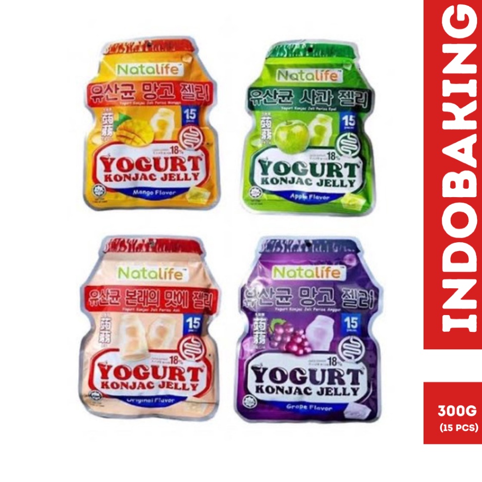 

Baru!! Natalife Yogurt Konjac Jelly Halal 300g Isi 15 pcs Sale