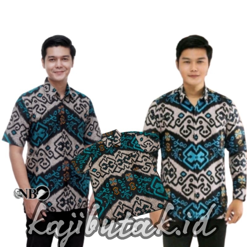 Kemeja Batik Anak Laki laki Warna Hijau Sage Green Batik Pria Dewasa Couple Batik Motif Fayola Hijau