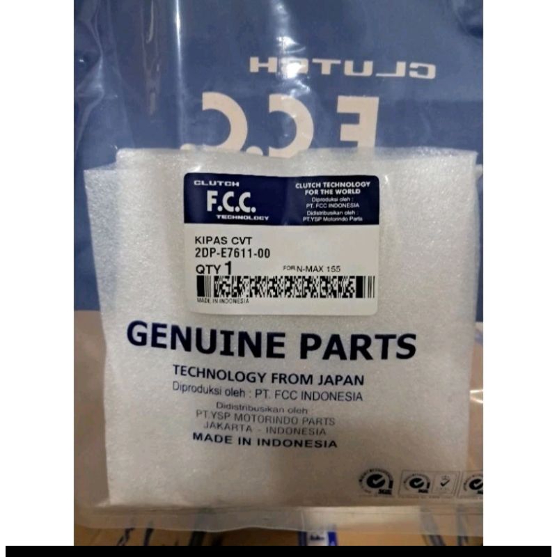 kipas CVT Nmax asli fcc