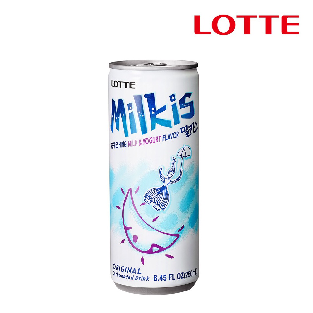 

Seller Lotte Chilsung Milkis Soda 250ml. I35 ❁