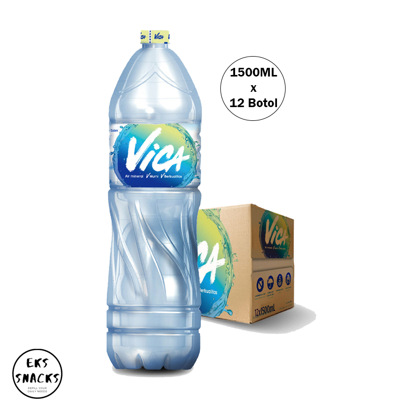 

Air Mineral VICA 1500ML - 1,5 Liter [1 Dus 12 Pcs]
