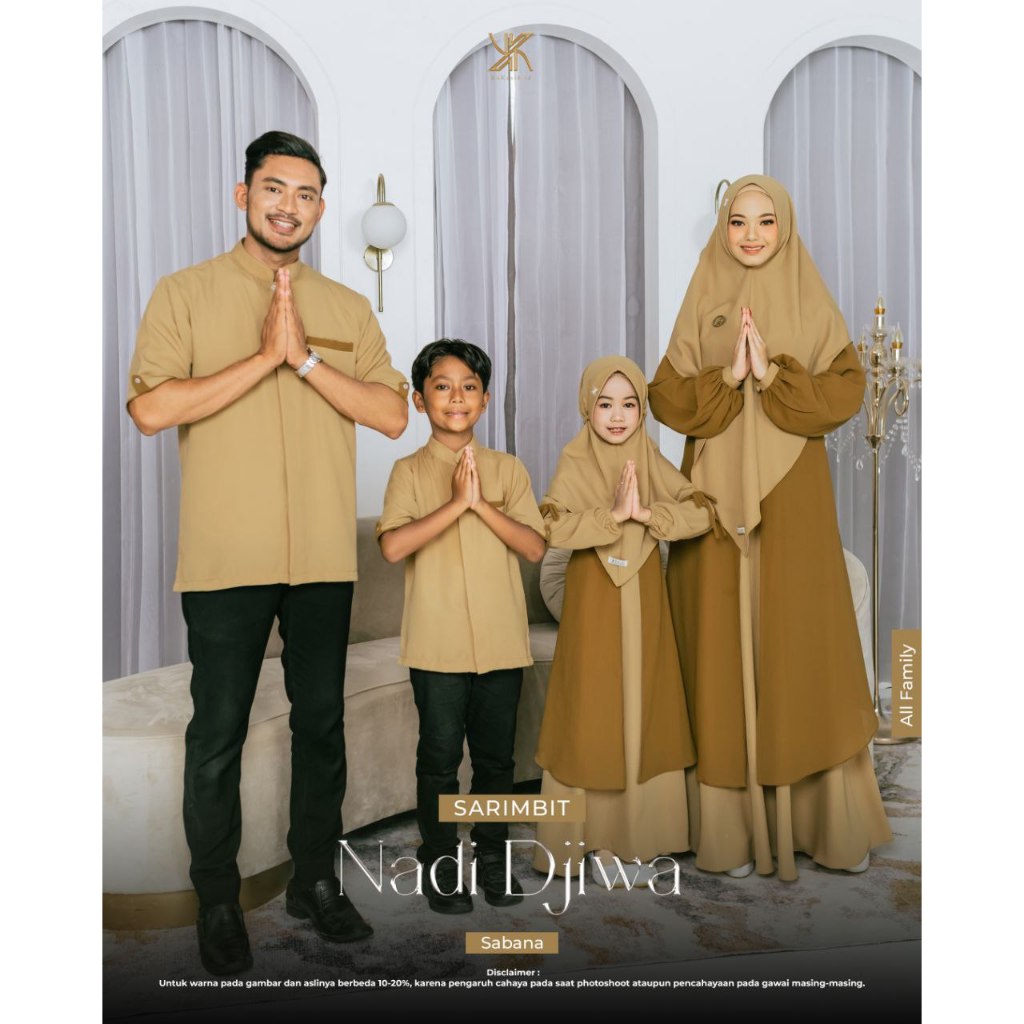 Sarimbit Keluarga.Sarimbit Lebaran.Sarimbit Nadi Djiwa - Kukasih (PRE ORDER)