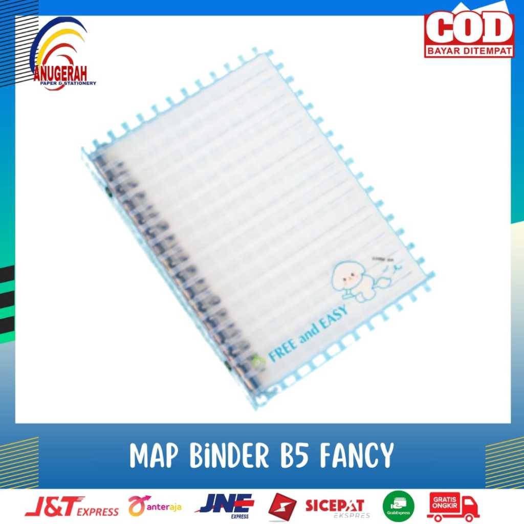 

BINDER B5 FANCY SERIES (PCS)