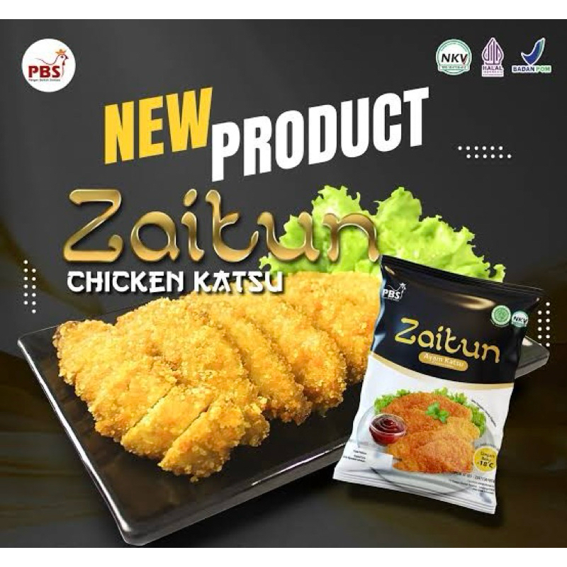 

ZAITUN Chickeen Katsu 500 Gram