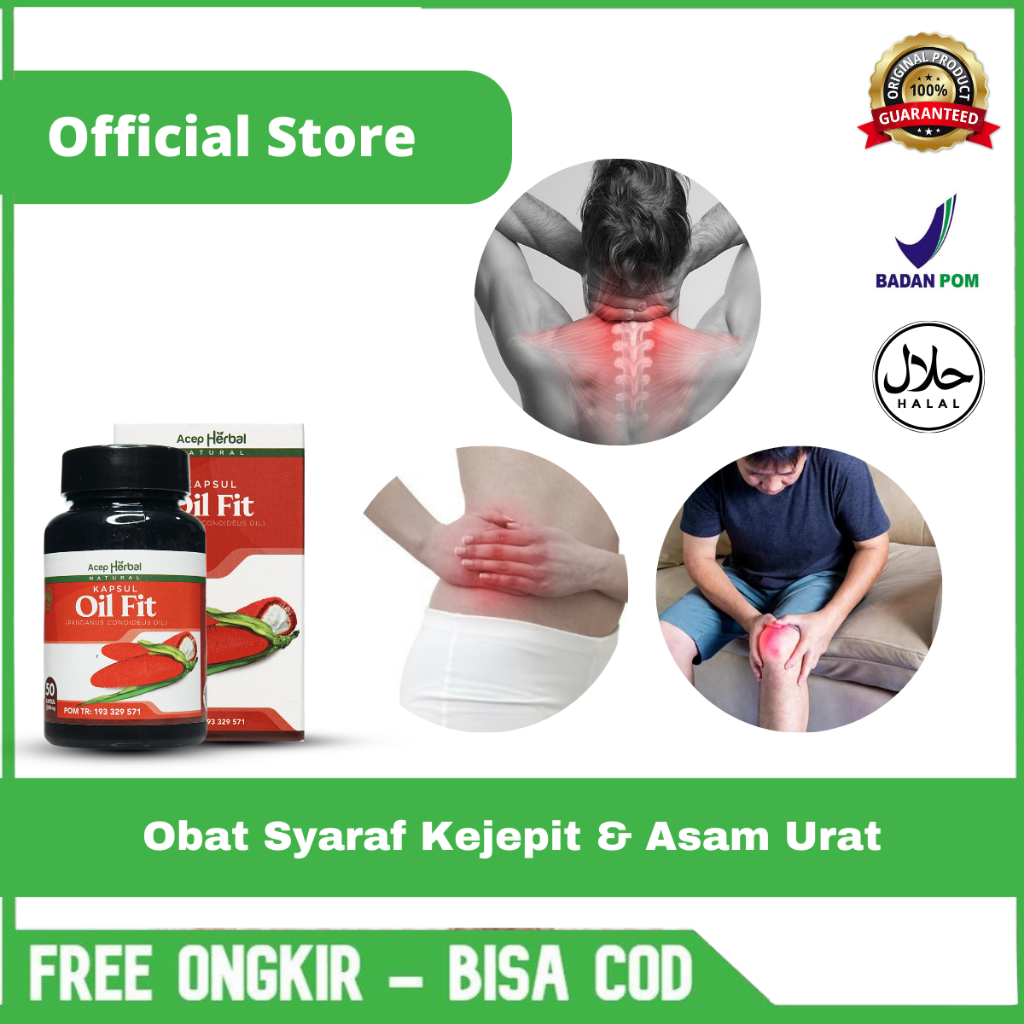 Obat Syaraf Kejepit, Hipertensi, Asam Urat, Nyeri Sendi, Saraf Kejepit Di Pinggang, Otot Kaku, Obat 