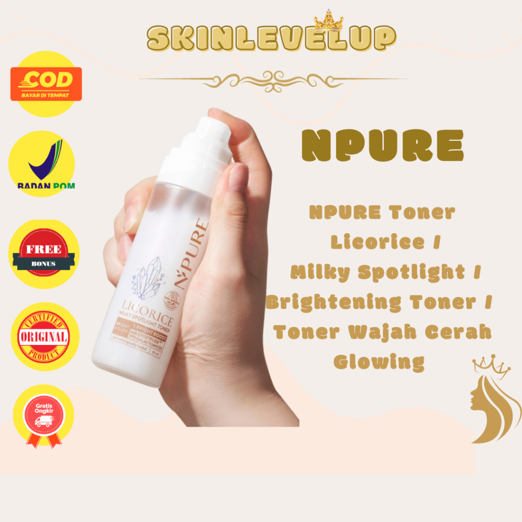 NPURE LICORICE MILKY SPOTLIGHT TONER