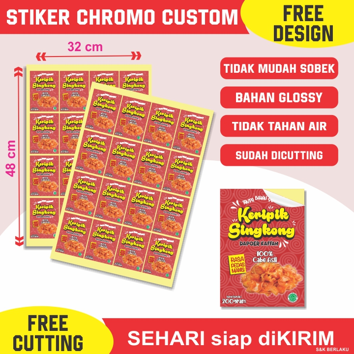 

cetak stiker cromo | stiker label makanan | stiker chromo custom | stiker label makanan bulat | stiker kemasan produk | stiker minuman |