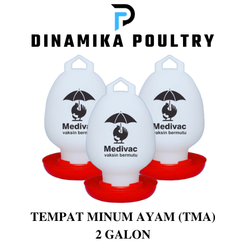 Tempat Minum Ayam (TMA) 2 Galon Medion