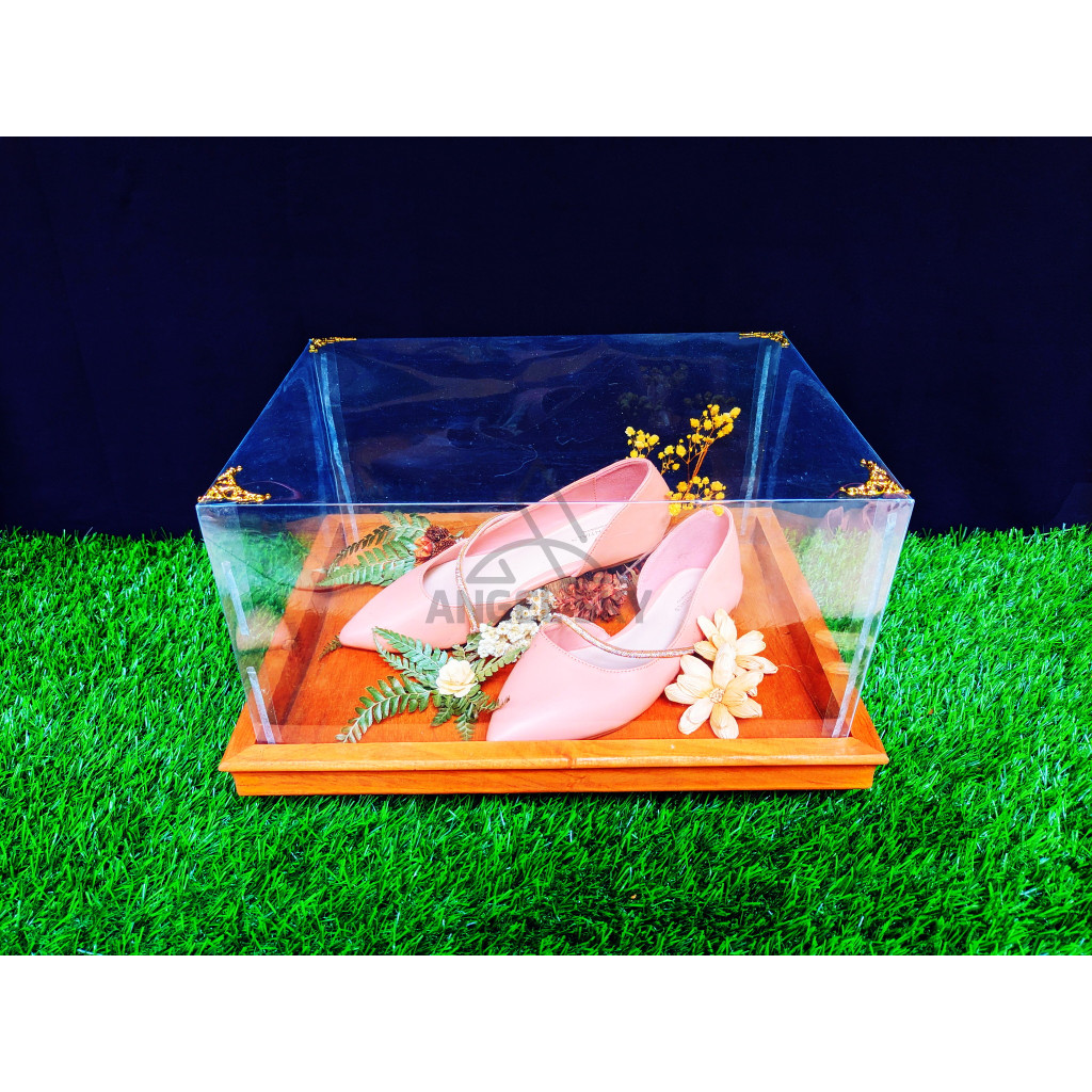 Kotak seserahan pernikahan / Kotak seserahan kayu jati / Nampan kayu