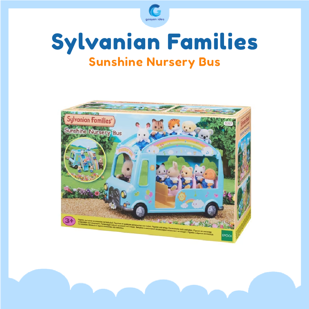 Sylvanian Families Sunshine Nursery Bus