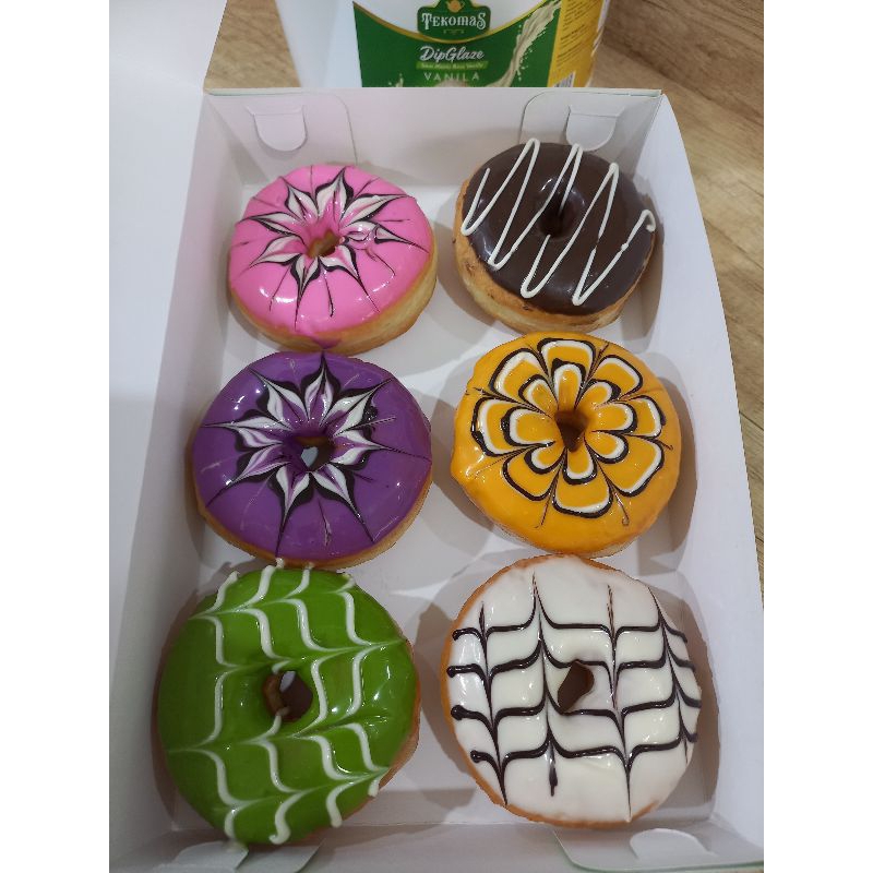 

Donat Kentang SiOtin/ Donat lumer/Donat Bombolone isi 6 pcs