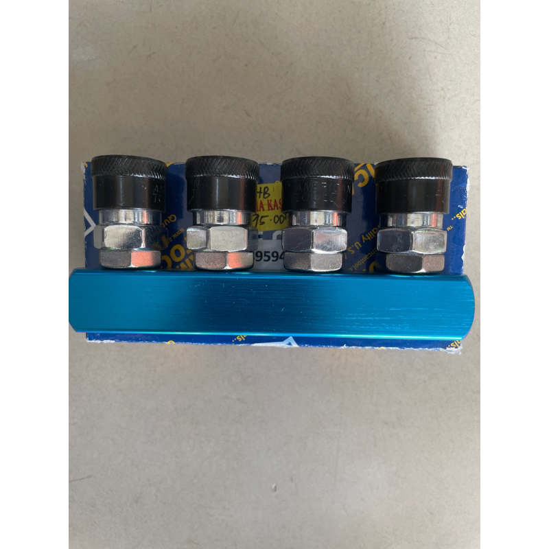 coupler selang kompresor cabang 4 american tools / nepel selang cabang 4 american tools